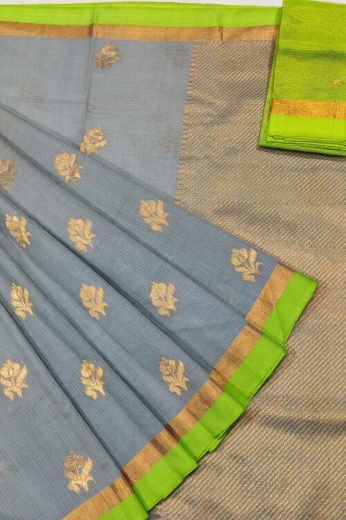 PURE ZARIKOTA HANDLOOM BUTA SAREE WITH BLOUSE B876
