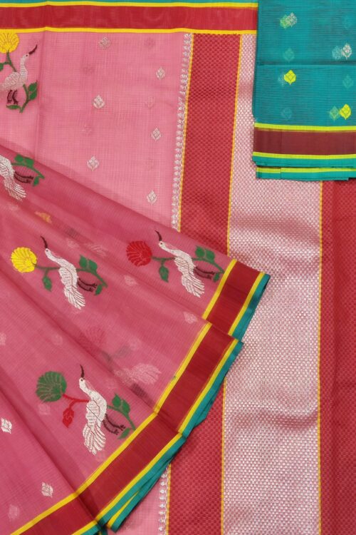 PURE ZARIKOTA HANDLOOM BUTA SAREE WITH BLOUSE B884