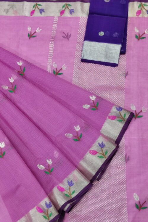 PURE ZARIKOTA HANDLOOM BUTA SAREE WITH BLOUSE B893