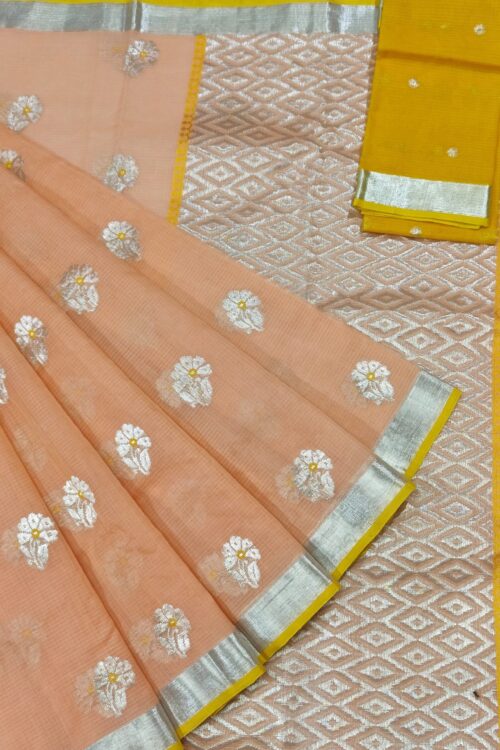 PURE ZARIKOTA HANDLOOM BUTA SAREE WITH BLOUSE B890