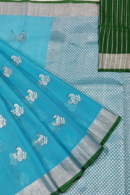 PURE ZARIKOTA HANDLOOM BUTA SAREE WITH BLOUSE B904
