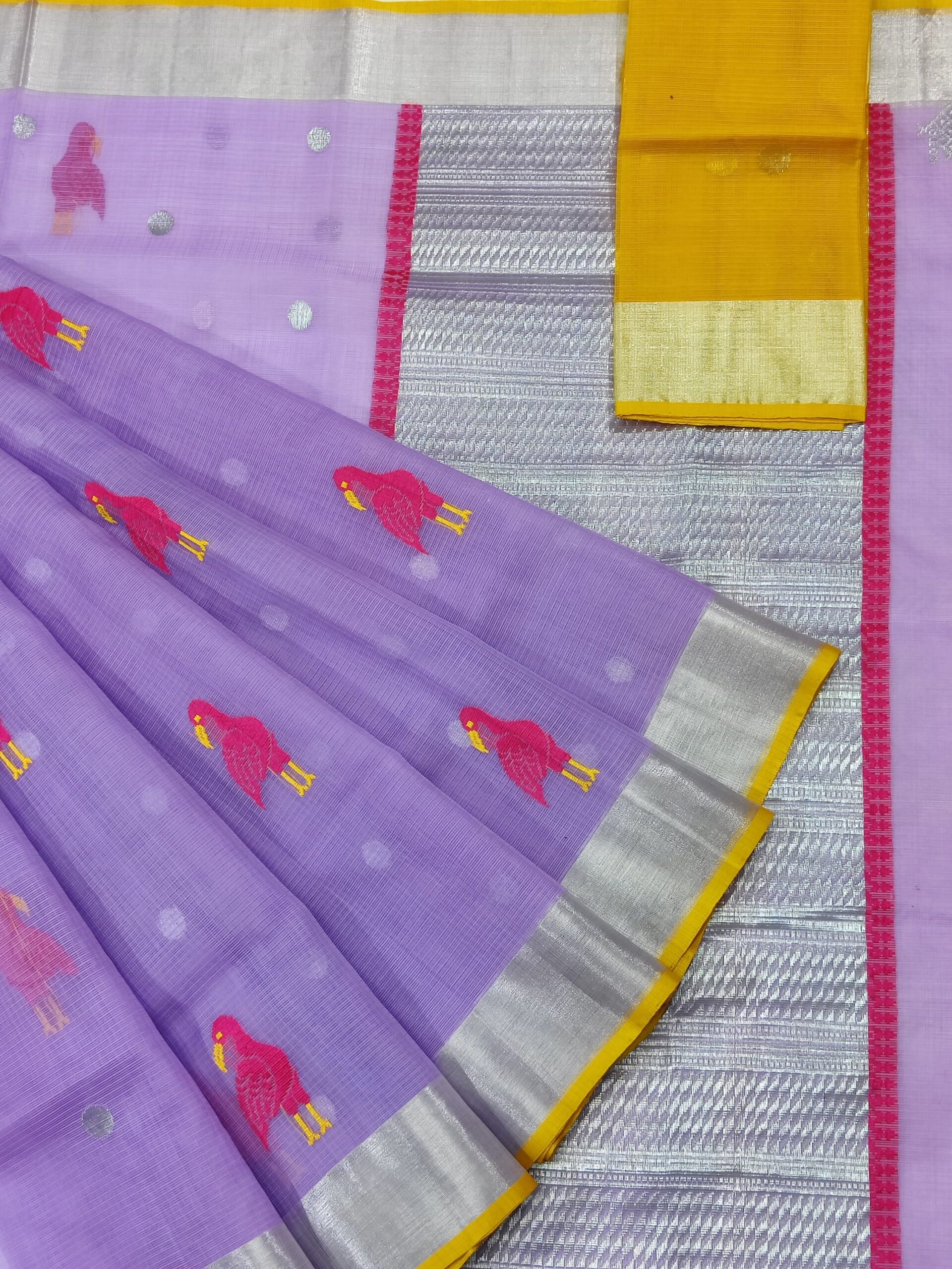 PURE ZARIKOTA HANDLOOM BUTA SAREE WITH BLOUSE B915