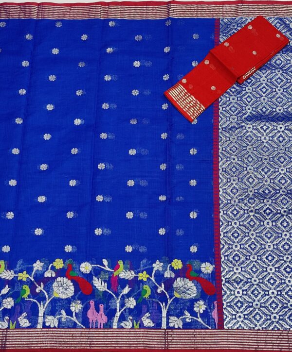 PURE SKIRT DESIGN ZARIKOTA HANDLOOM SAREE S-170 - Image 3