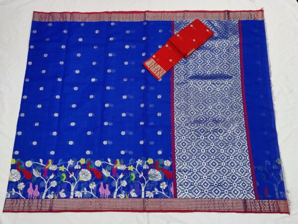 PURE SKIRT DESIGN ZARIKOTA HANDLOOM SAREE S-170 - Image 4