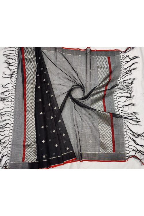PURE BUTTIS ZARIKOTA HANDLOOM DUPATTA D-105