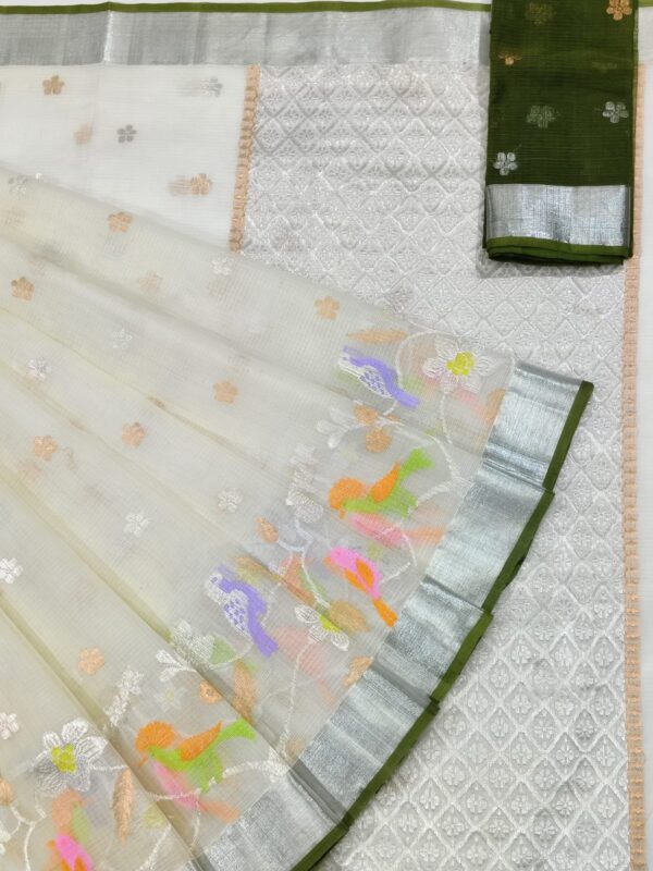 PURE SKIRT DESIGN ZARIKOTA HANDLOOM SAREE S-178
