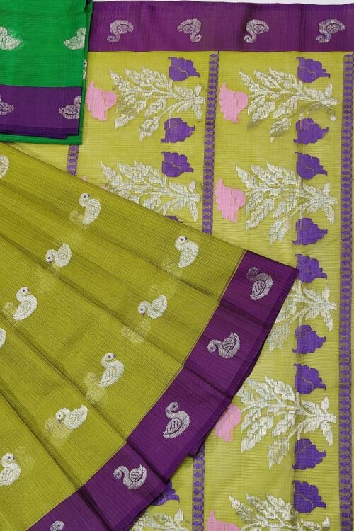 PURE ZARIKOTA HANDLOOM BUTA SAREE WITH BLOUSE B1013
