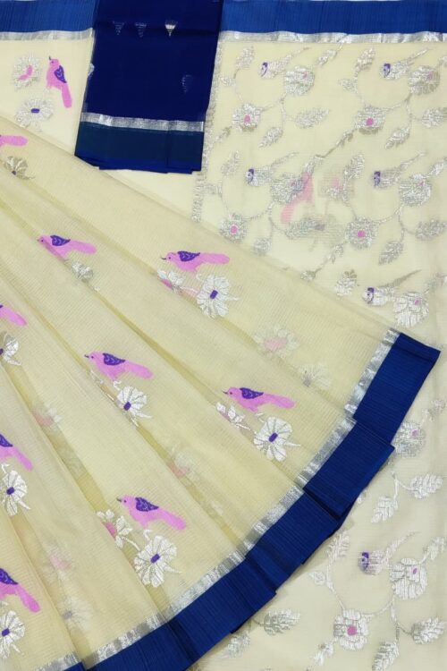 PURE ZARIKOTA HANDLOOM BUTA SAREE WITH BLOUSE B1011