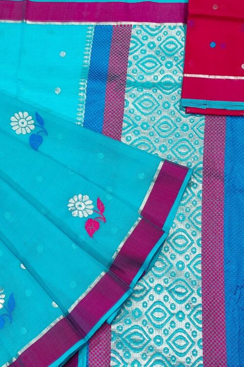 PURE ZARIKOTA HANDLOOM BUTA SAREE WITH BLOUSE B1016