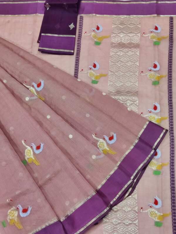 PURE ZARIKOTA HANDLOOM BUTA SAREE WITH BLOUSE B1029