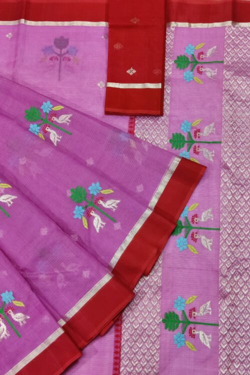 PURE ZARIKOTA HANDLOOM BUTA SAREE WITH BLOUSE B1105