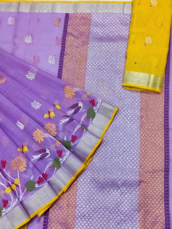 PURE SKIRT DESIGN ZARIKOTA HANDLOOM SAREE S-182