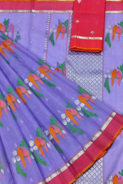 PURE ZARIKOTA HANDLOOM BUTA SAREE WITH BLOUSE B1046