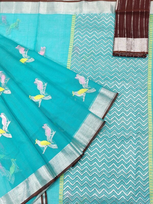 PURE ZARIKOTA HANDLOOM BUTA SAREE WITH BLOUSE B1053