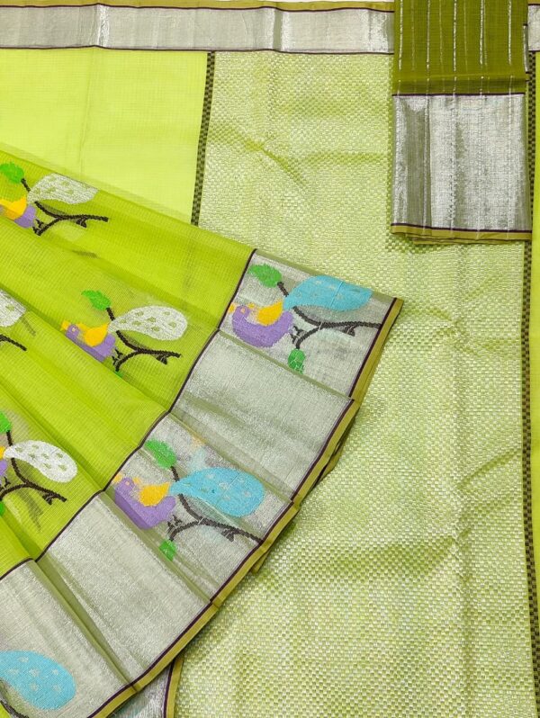 PURE ZARIKOTA HANDLOOM BUTA SAREE WITH BLOUSE B1110