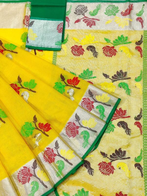 PURE ZARIKOTA HANDLOOM BUTA SAREE WITH BLOUSE B1119