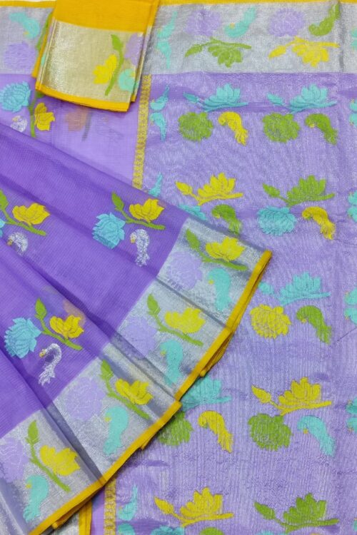 PURE ZARIKOTA HANDLOOM BUTA SAREE WITH BLOUSE B1137