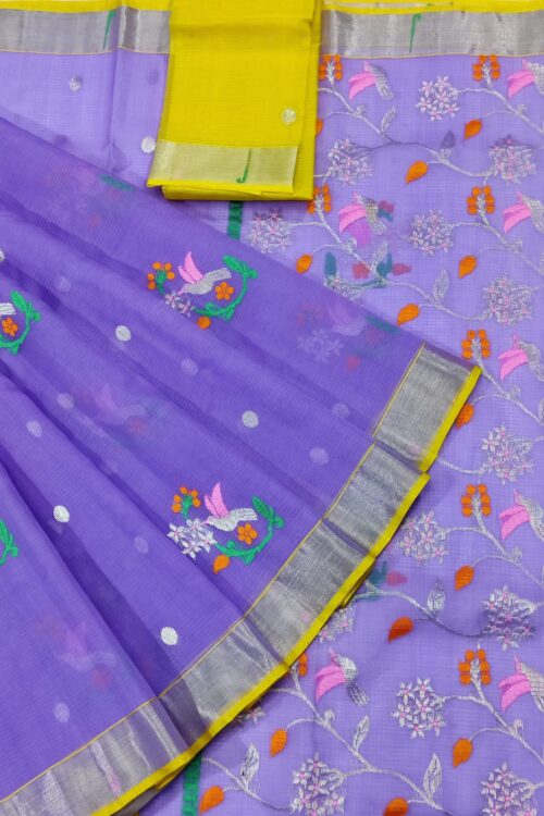 PURE ZARIKOTA HANDLOOM BUTA SAREE WITH BLOUSE B1181