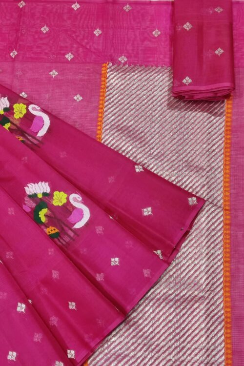 PURE ZARIKOTA HANDLOOM BUTA SAREE WITH BLOUSE B1200