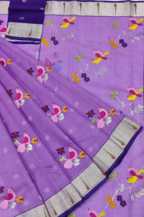PURE ZARIKOTA HANDLOOM BUTA SAREE WITH BLOUSE B1223