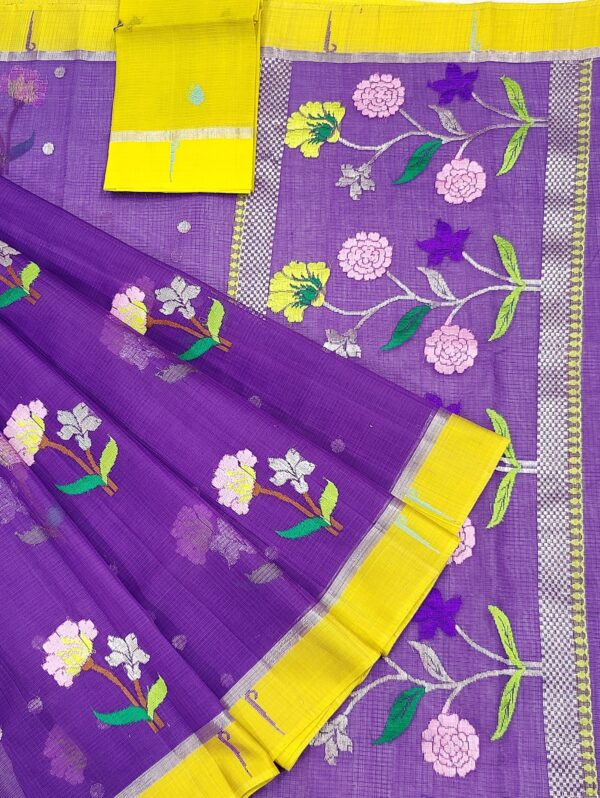 PURE ZARIKOTA HANDLOOM BUTA SAREE WITH BLOUSE B1217