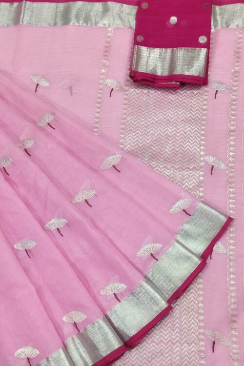 PURE ZARIKOTA HANDLOOM BUTA SAREE WITH BLOUSE B1227