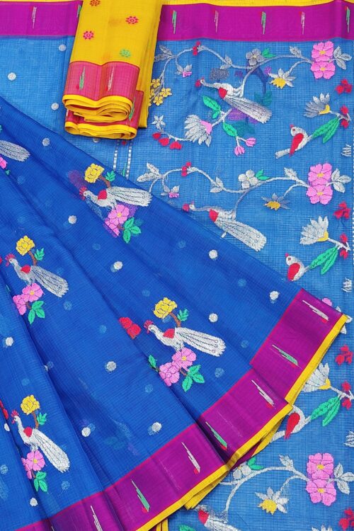 PURE ZARIKOTA HANDLOOM BUTA SAREE WITH BLOUSE B1233