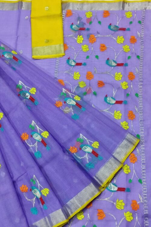 PURE ZARIKOTA HANDLOOM BUTA SAREE WITH BLOUSE B1238