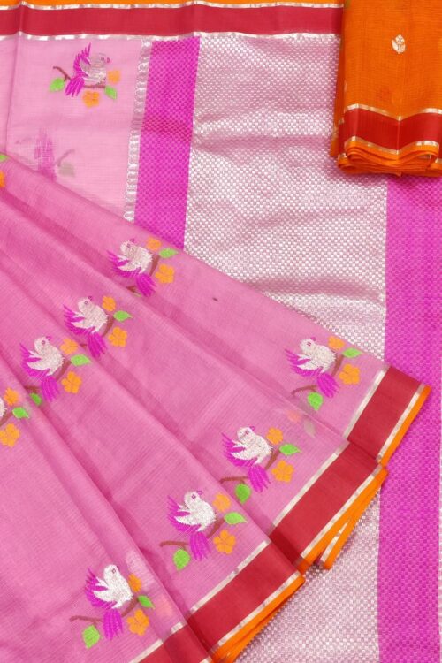 PURE ZARIKOTA HANDLOOM BUTA SAREE WITH BLOUSE B1242