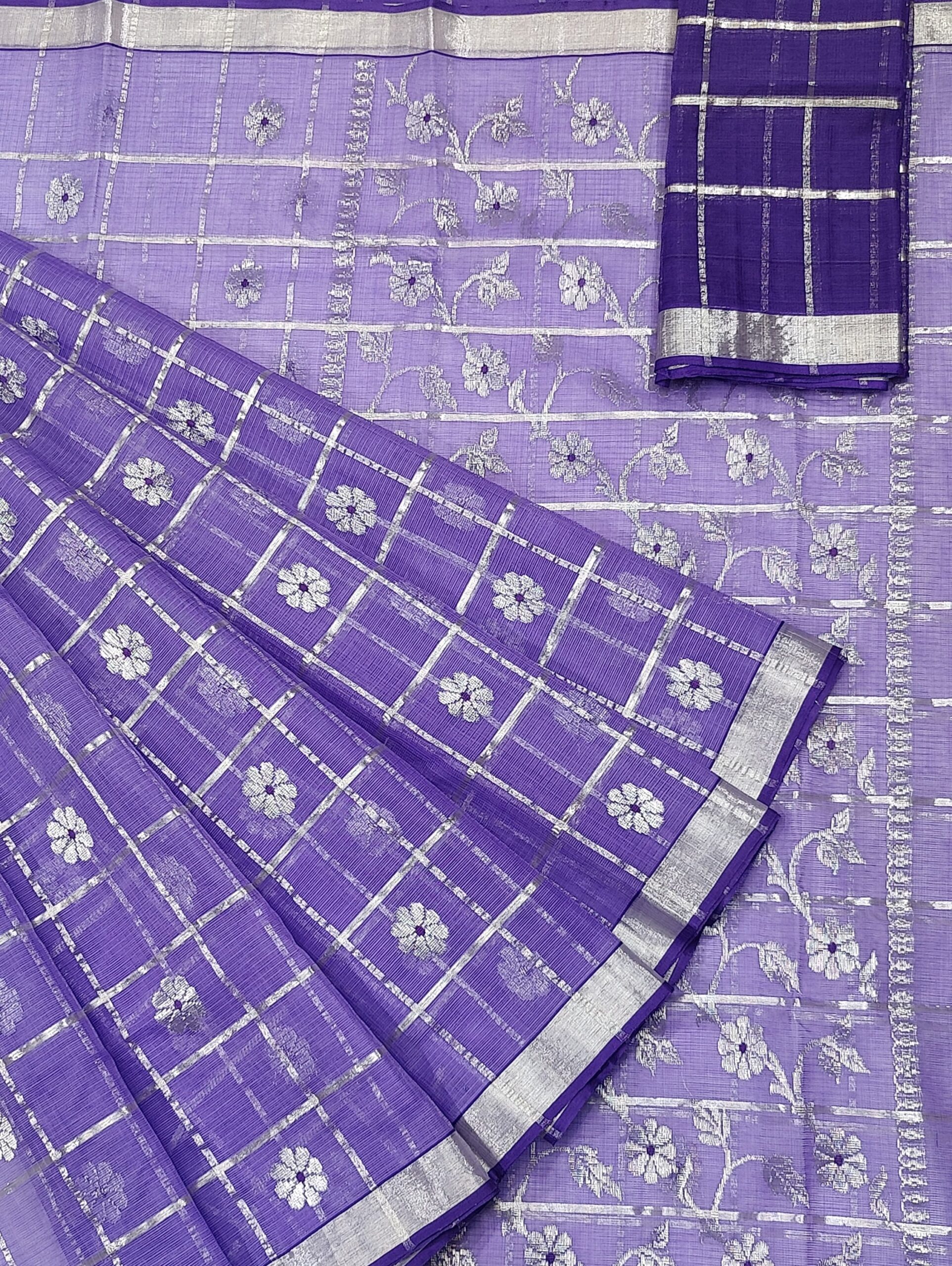 PURE ZARIKOTA HANDLOOM BUTA SAREE WITH BLOUSE B1241