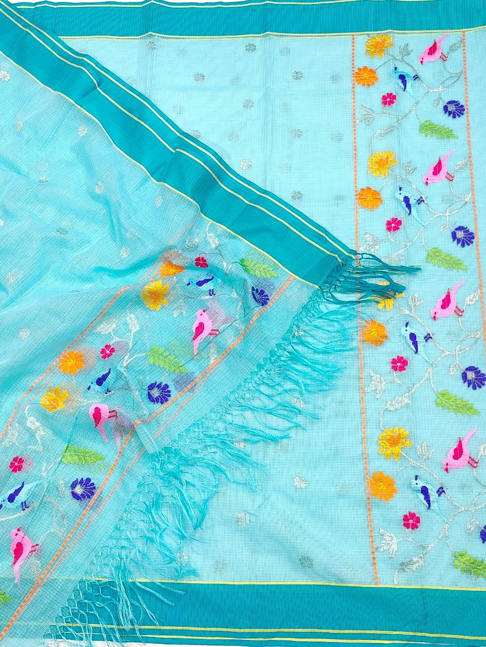 PURE ZARIKOTA HANDLOOM DRESS MATERIAL _M66