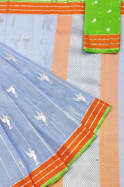 PURE ZARIKOTA HANDLOOM BUTA SAREE WITH BLOUSE B1360