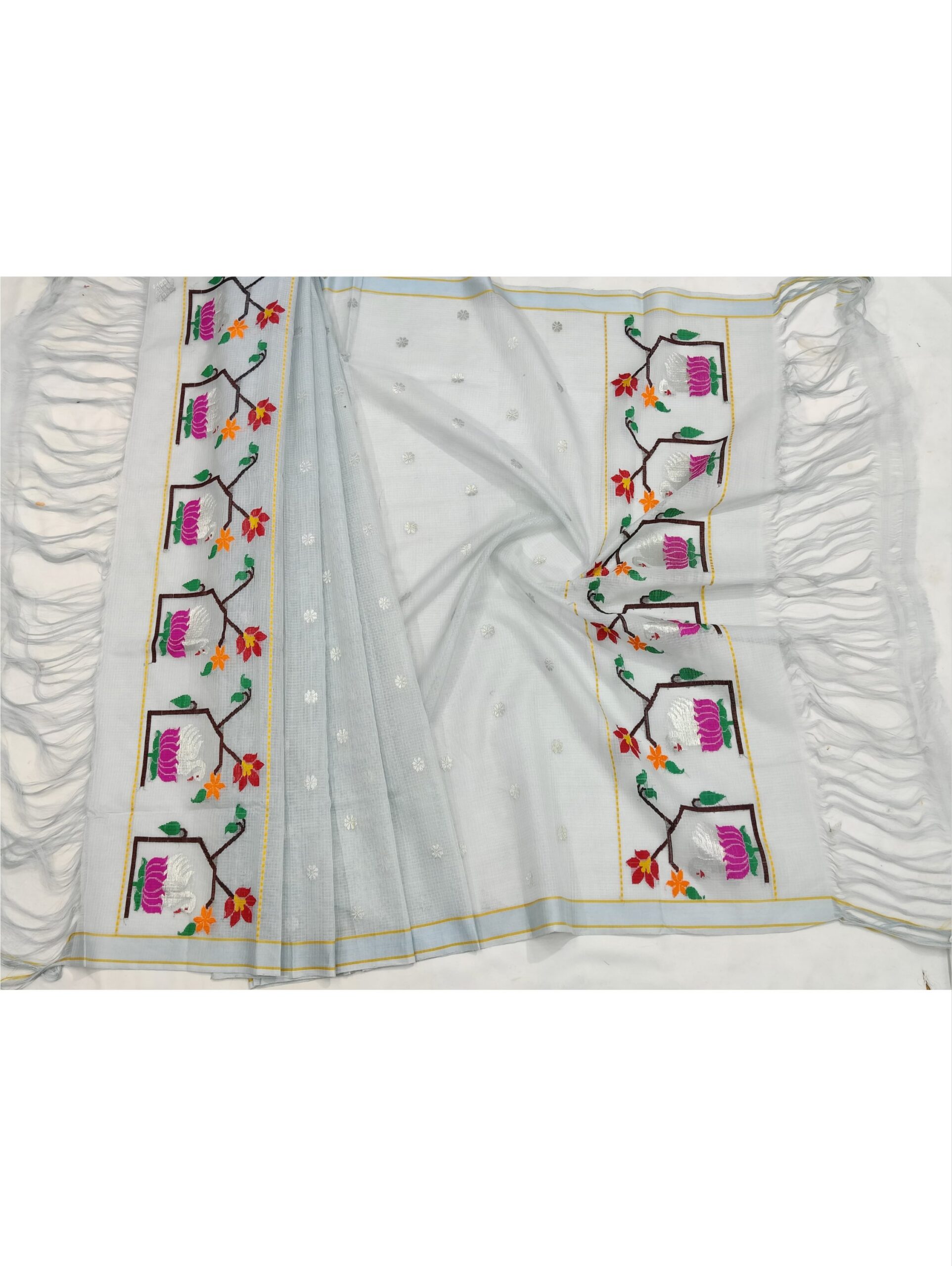 PURE BUTTIS ZARIKOTA HANDLOOM DUPATTA D-167