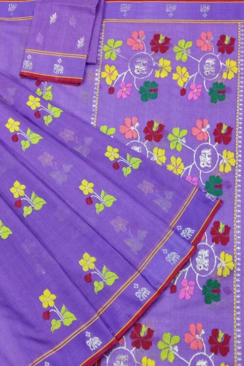 PURE ZARIKOTA HANDLOOM BUTA SAREE WITH BLOUSE B1371