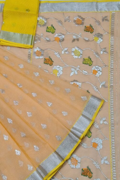 PURE ZARIKOTA HANDLOOM BUTA SAREE WITH BLOUSE B1391