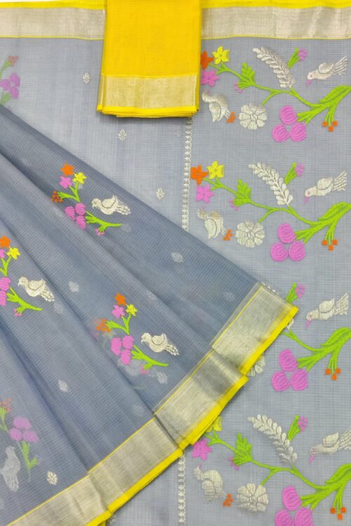 PURE ZARIKOTA HANDLOOM BUTA SAREE WITH BLOUSE B1396