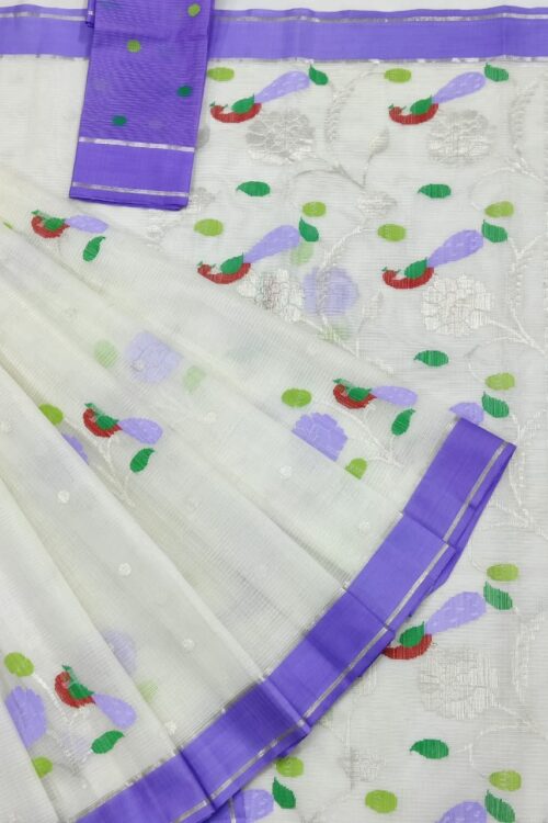 PURE ZARIKOTA HANDLOOM BUTA SAREE WITH BLOUSE B1412