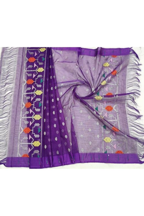PURE BUTTIS ZARIKOTA HANDLOOM DUPATTA D-198