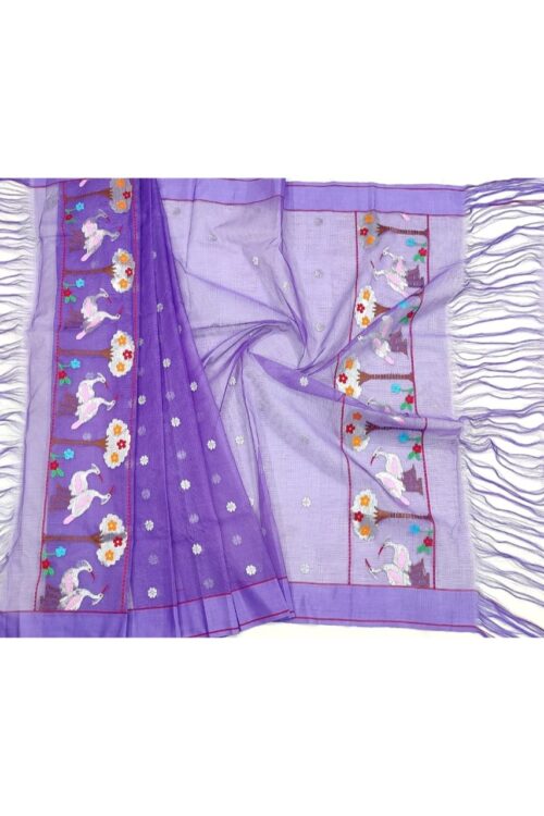 PURE BUTTIS ZARIKOTA HANDLOOM DUPATTA D-204