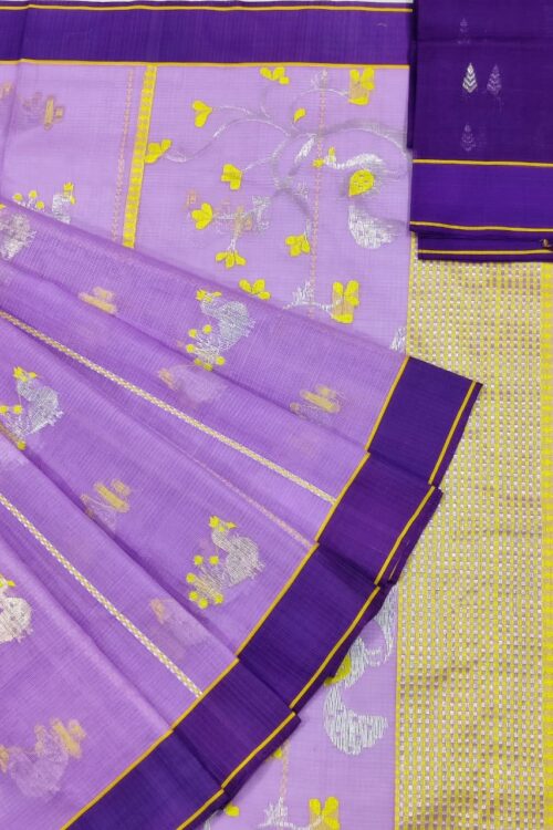 PURE ZARIKOTA HANDLOOM BUTA SAREE WITH BLOUSE B1442