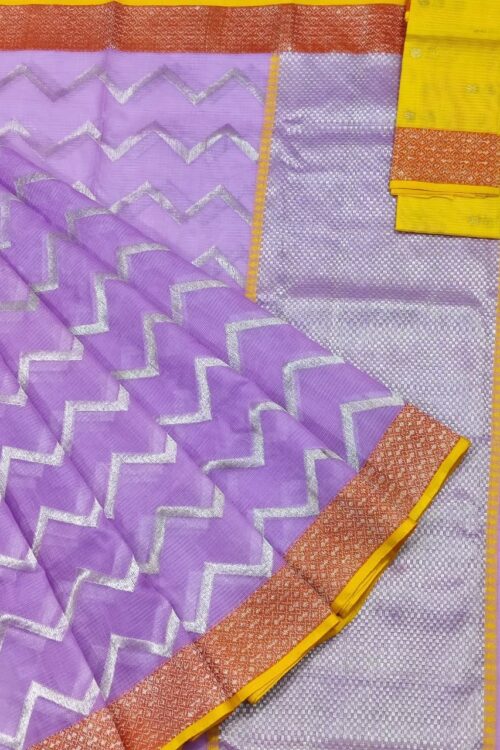 PURE ALL OVER JAAL ZARIKOTA HANDLOOM SAREE WITH BLOUSE_J508