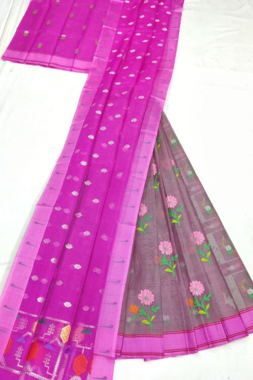 PURE ZARIKOTA HANDLOOM LEHANGA MATERIAL SET – L204