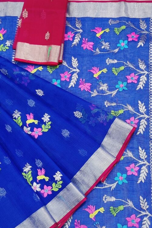 PURE ZARIKOTA HANDLOOM BUTA SAREE WITH BLOUSE B1506