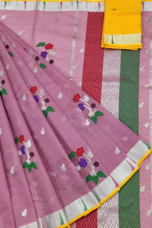 PURE ZARIKOTA HANDLOOM BUTA SAREE WITH BLOUSE B1512