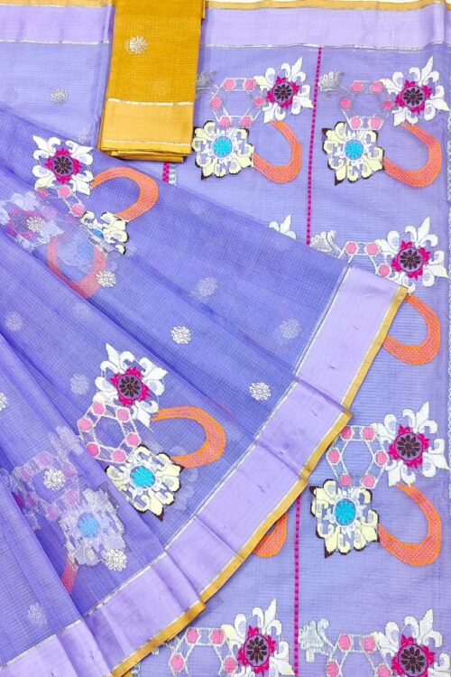 PURE ZARIKOTA HANDLOOM BUTA SAREE WITH BLOUSE B1542