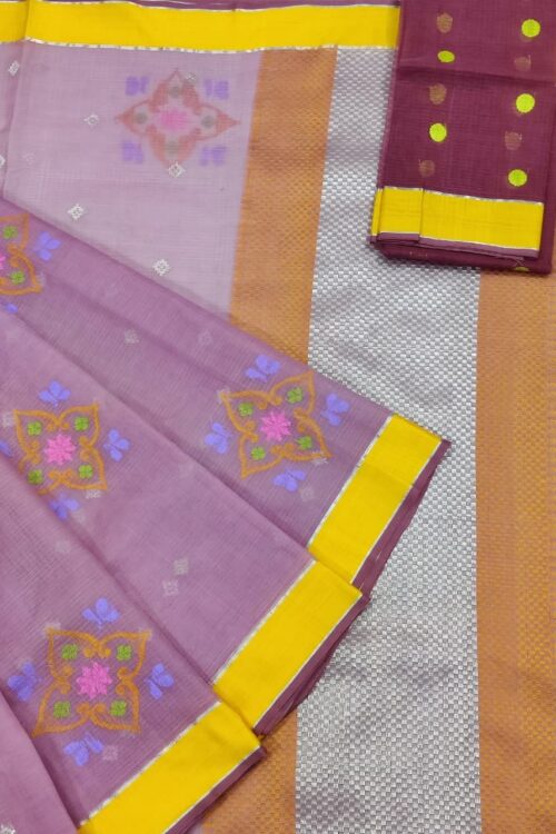 PURE ZARIKOTA HANDLOOM BUTA SAREE WITH BLOUSE B1564