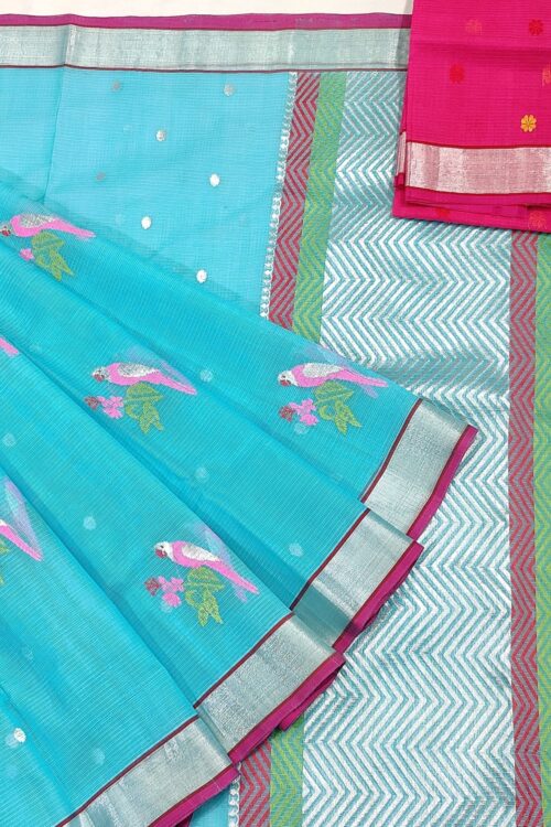 PURE ZARIKOTA HANDLOOM BUTA SAREE WITH BLOUSE B1565