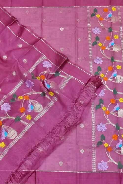 PURE ZARIKOTA HANDLOOM DRESS MATERIAL _M124
