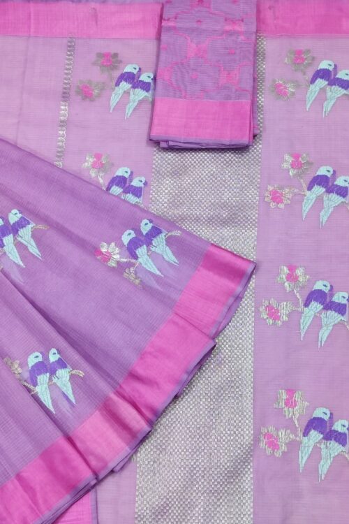 PURE ZARIKOTA HANDLOOM BUTA SAREE WITH BLOUSE B1567
