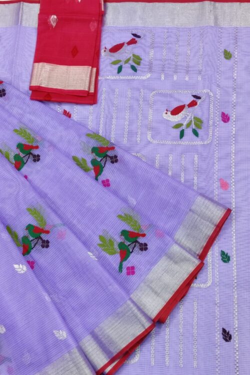 PURE ZARIKOTA HANDLOOM BUTA SAREE WITH BLOUSE B1573